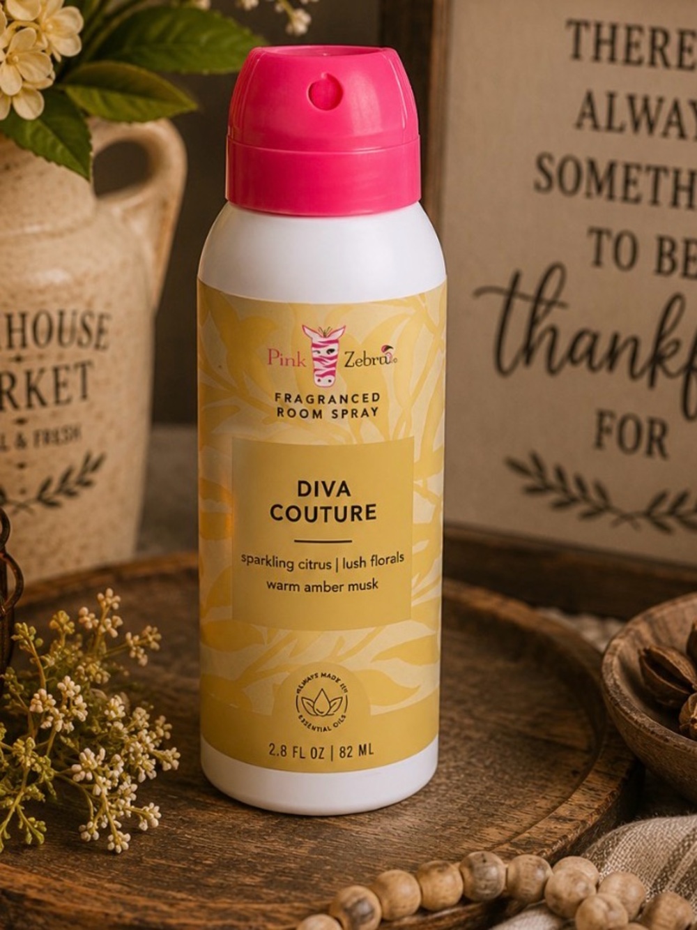 Pink Zebra Diva Couture Room Spray